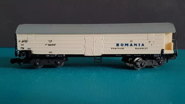 Carro Merci Piko Scala N Lungo Romania Romtrain Bukarest Cm 1507