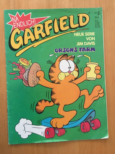 Garfield Nr. 5, 1987, Comic-Magazin, guter Zustand!