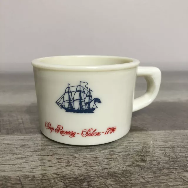 Vintage Old Spice Shaving Mug Ship Recovery / Grand Turk Salem