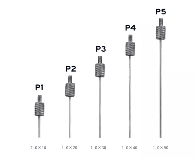 Ensemble d'outils de mesure indicateur de test numérique cadran point de contact tige jauge de profondeur indicateur de profondeur 2