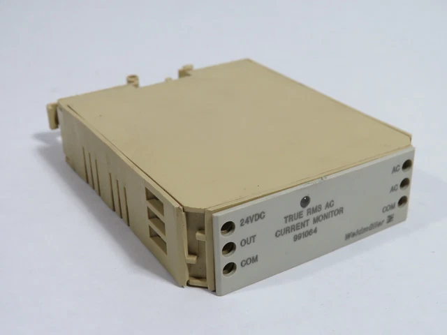 Weidmuller 991064 Current Transducer/Monitor 100A 4-20mA *Cosmetic Damage* USED