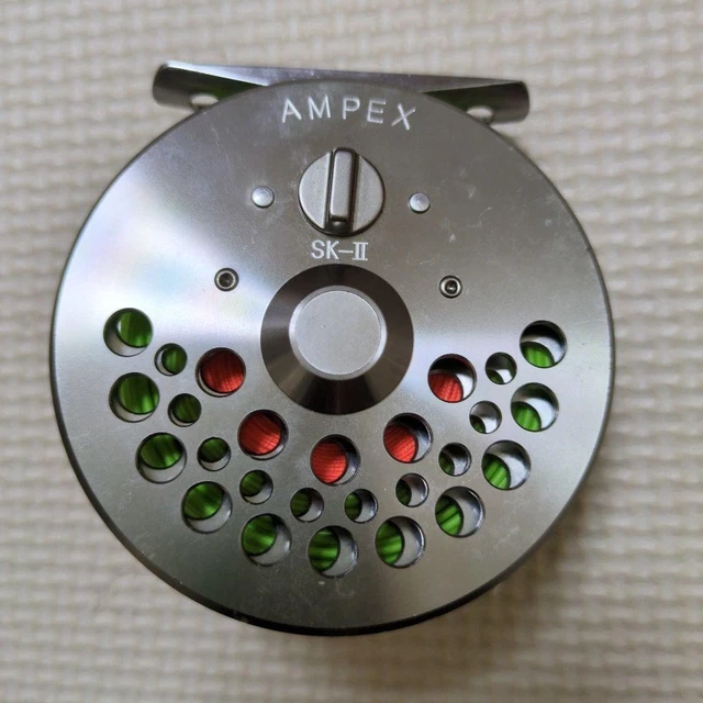 ampex fly reel Bauer RX 4 / Black Abel SDS Crafted for Chaos The SDS (Sealed Drag Salt) fly reel is ABELs absolute flagship for saltwater fishing AMPEX Fly Reel SK-3 with