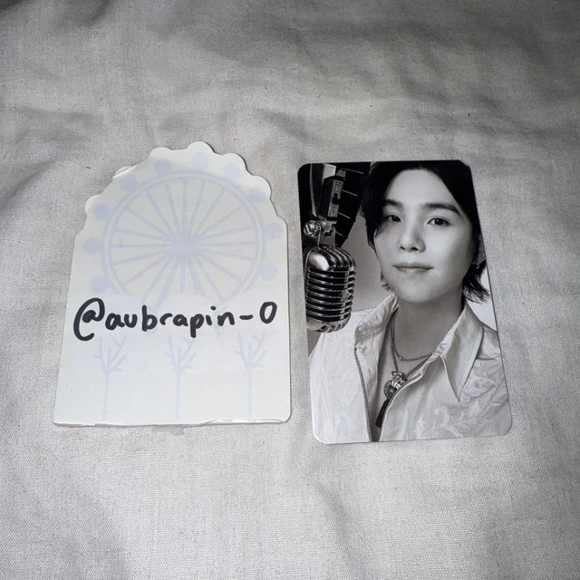 BTS SUGA LOVE Yourself Tear R Ver. official photocard LYS pc