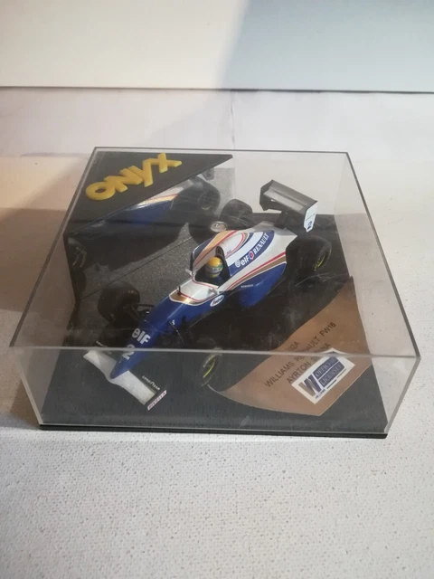 WOW !!!FORMULE 1 F1 WILLIAMS RENAULT FW16 signe Ayrton Senna voiture de