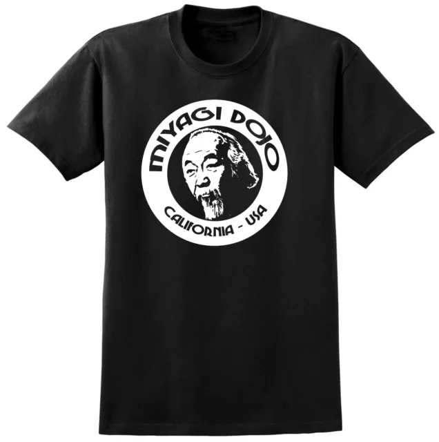 Miyagi Dojo Karate Kid Inspired T-shirt - Martial Arts Retro 80s Film Movie Tee