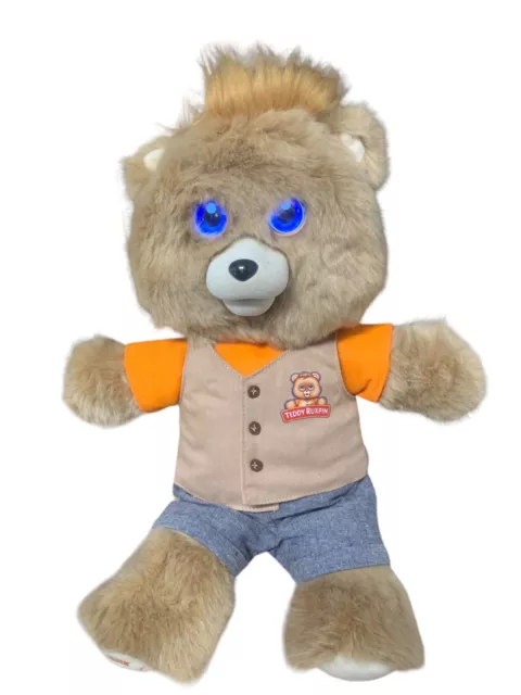 Teddy Ruxpin 2017 Animated Storytelling Bear Bluetooth LCD Eyes Works Retro