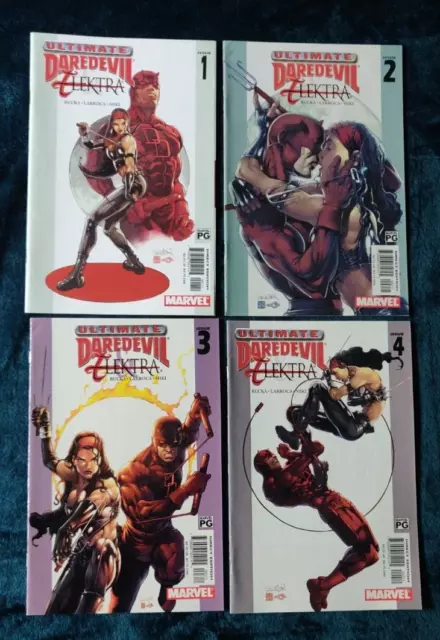 Marvel Comics - Ultimate Daredevil and Elektra #1-4 (2003)