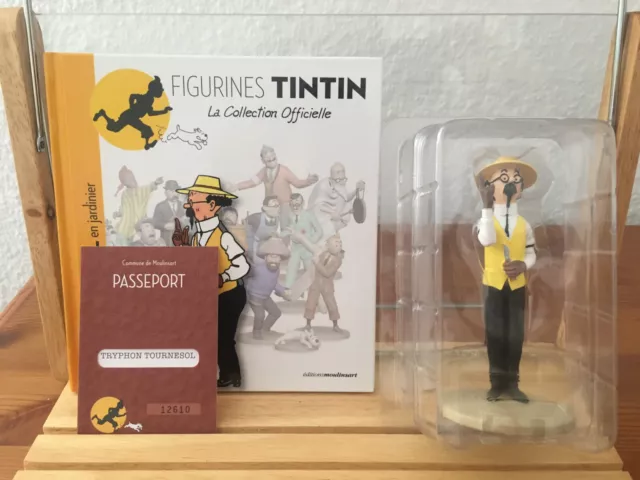 Tim & Struppi Figur Nr. 028 - Bienlein als Gärtner (12,5 ) ✅ Tintin Collection