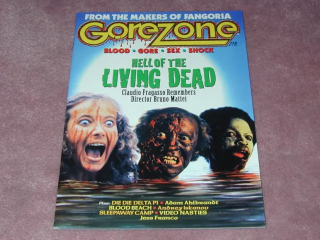 GOREZONE magazine # 32,  Free Shipping USA, Gore Zone