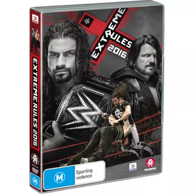 WWE - Extreme Rules 2016 (DVD, 2016) NTSC Region 4 (BRAND NEW / SEALED)