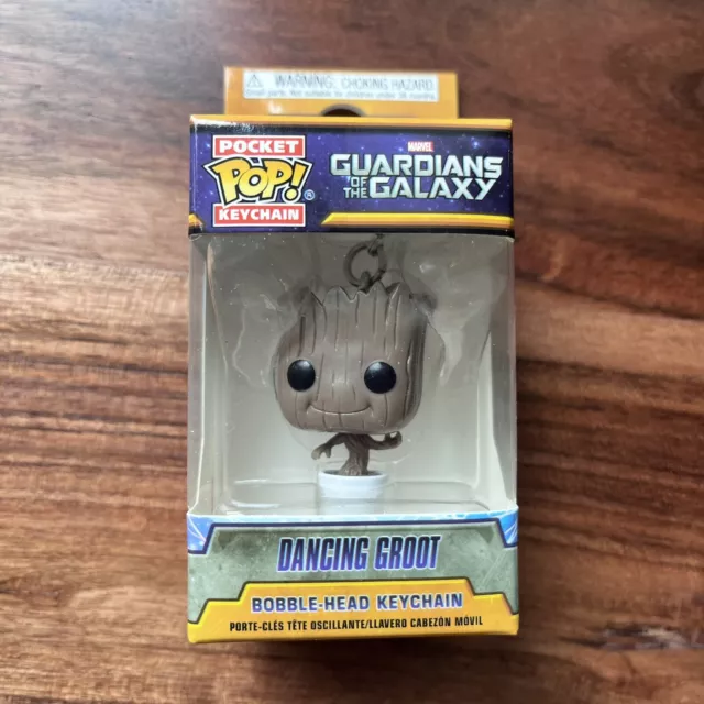 Funko Pocket Pop! Guardians of The Galaxy Dancing Baby Groot Figure Keychain