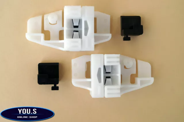 für Renault Megane Scenic II Fensterheber Reparatursatz Clip Hinten L & R - NEU