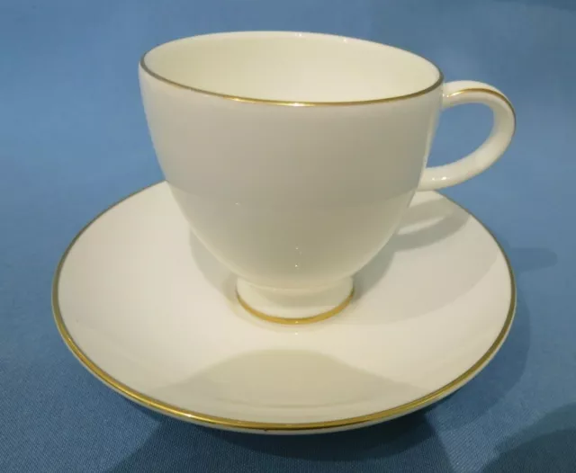 Stunning Vintage Royal Doulton - Symmetry Gold - coffee cup and saucer