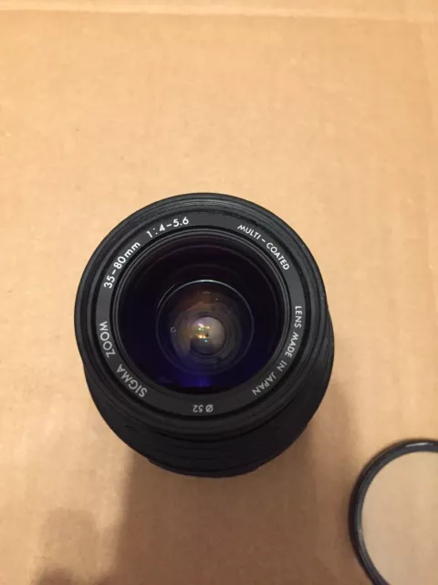 Sigma Objektiv 35–80 mm Minolta A-Halterung Autofokus Zoom – gut 2