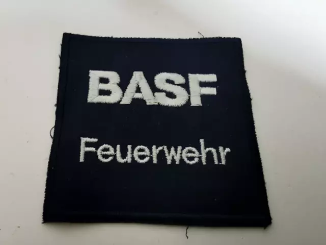 Vintage Ärmelabzeichen Patch - BASF - Feuerwehr