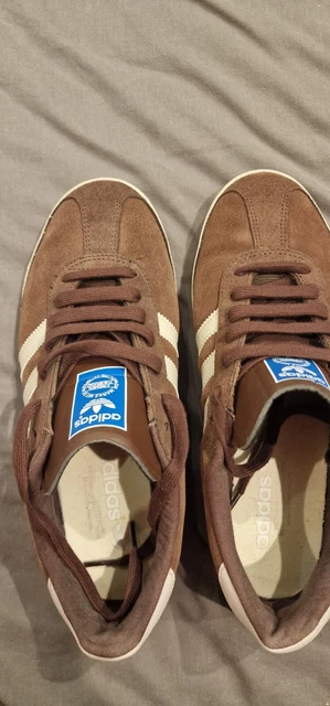 adidas bamba brown