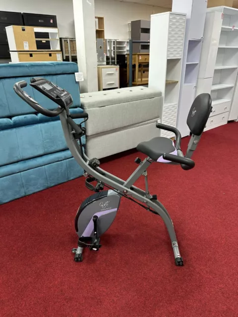 DAVINA MCCALL FOLDING Exercise Bike With Resistance Bands S 119.99 PicClick UK