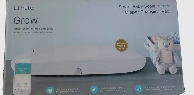 Hatch - Grow Smart Changing Pad and Scale - White