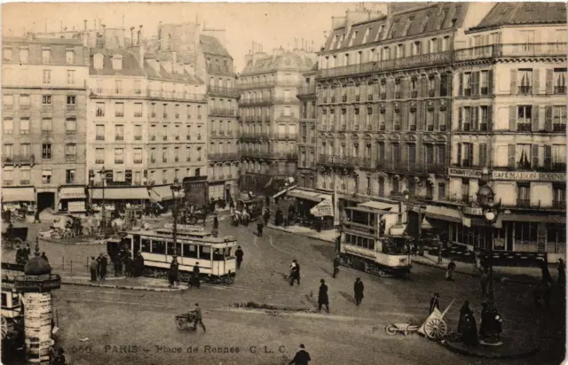 CPA PARIS 15e La Place de Rennes (535984)