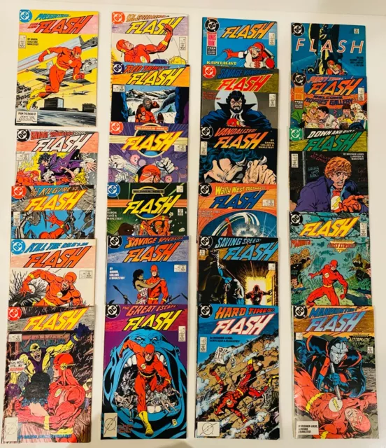Lot Of 185 Flash Vol 2 #1-238 Run+ 1 Shots Dc 1987-2008  Mark Waid Vf/Nm