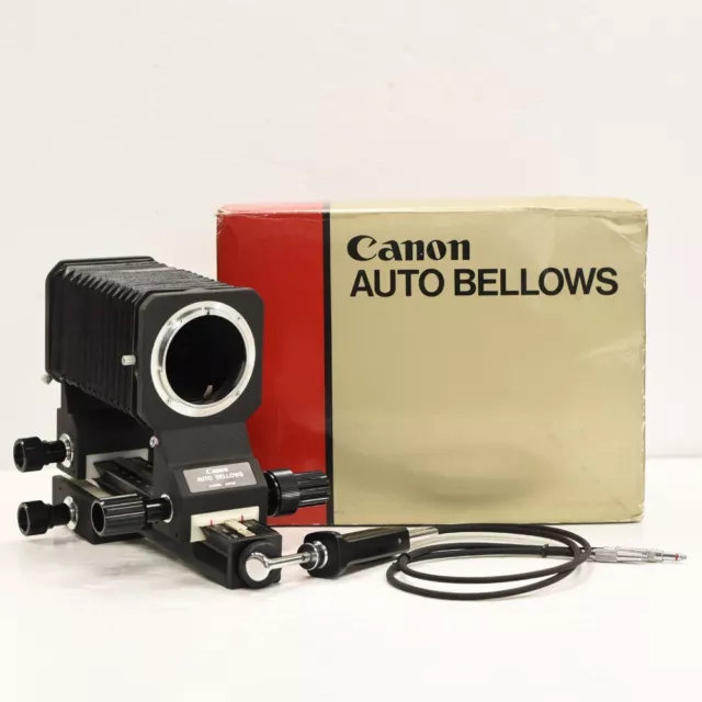 Canon Auto Bellows - Close-Up & Macro Photography for FD Fit Lenses - Boxed