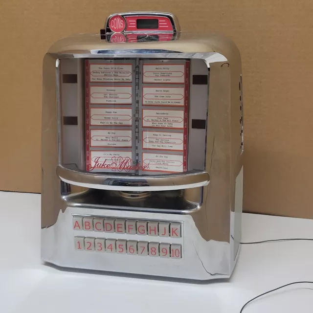 Vintage Jukemaster 100 Tabletop Jukebox Tyrell Corp. ( For Parts )