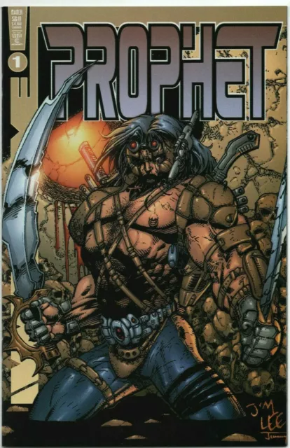 PROPHET #1 AWESOME 2000 Jim Lee Variant Image Comics Jake Gyllenhaal Movie Opted