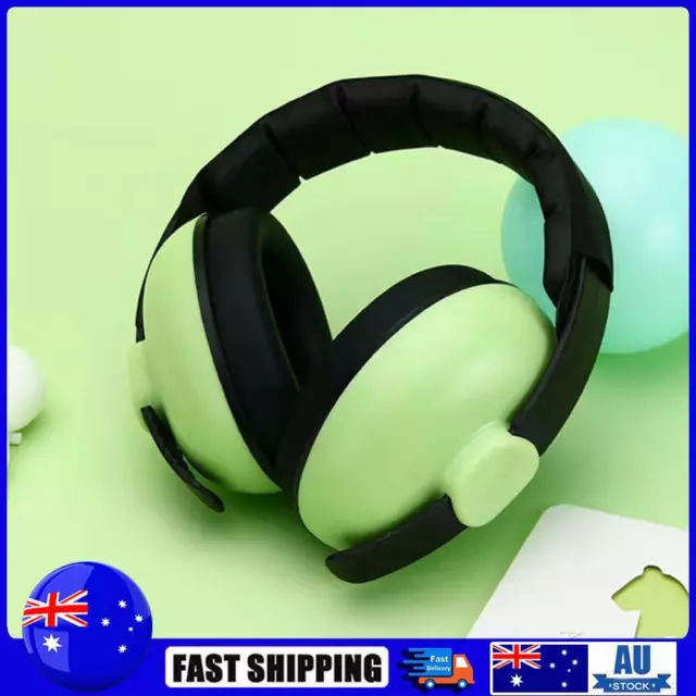 Ear Defenders Ergonomic Design Reduce by 25dB for Child Kids Baby (Green)