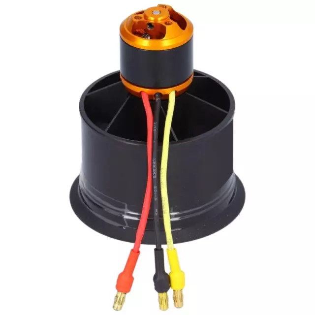 50 mm elektrischer Lüfterflügel, 12 Flügel, bürstenloser Motor für RC-Modell