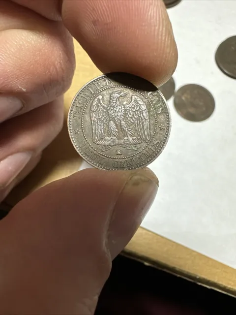 2 centimes 1856 k 2