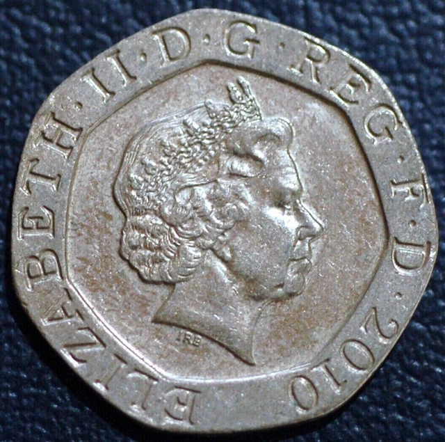 Great Britain 20 Pence 2010 KM# 1111