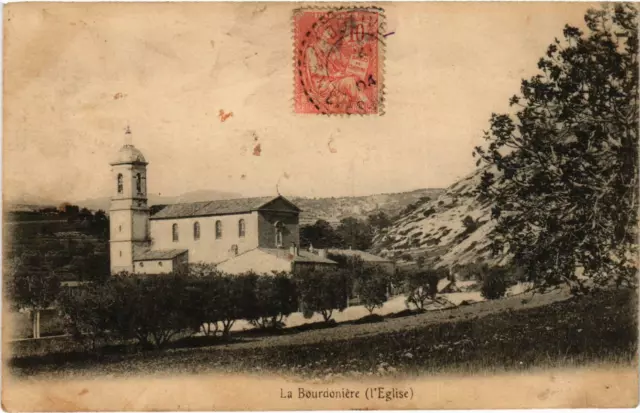 CPA AK MARSEILLE - La Bourdoniere (L'Église) (986485)