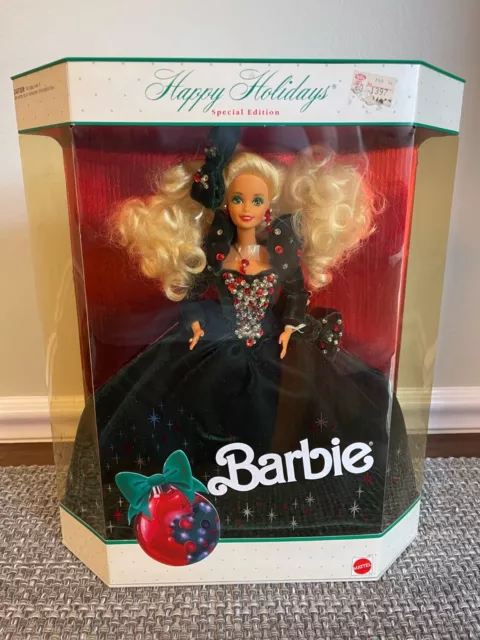 1991 Mattel "Happy Holidays" Barbie doll (#1871) - NRFB