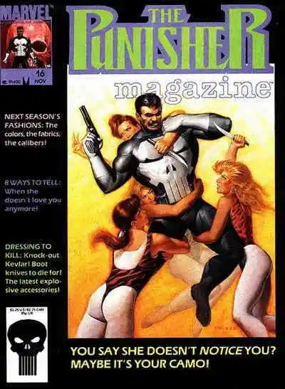 Punisher Magazine, The #16 VG; Marvel | low grade - Joe Chiodo - we combine ship