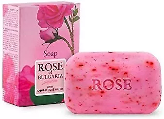 Biofresh Rose of Bulgaria Soap with 100% Natural Ingredients, 100 g