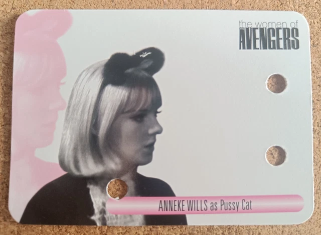 Women of the Avengers Unsigned Anneke Wills PROOF Autograph card WAAW