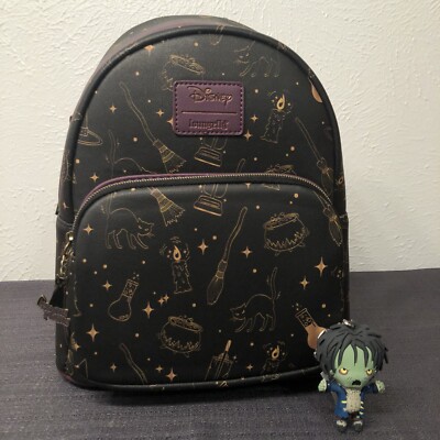 disney hocus pocus binx plush cosplay mini backpack