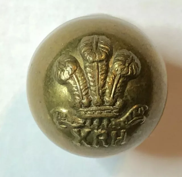 WW2 10th Royal hussars Ball Button 18 mm