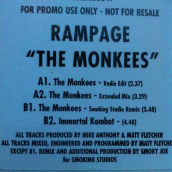 Rampage - The Monkees (12", Promo, W/Lbl, Sti)