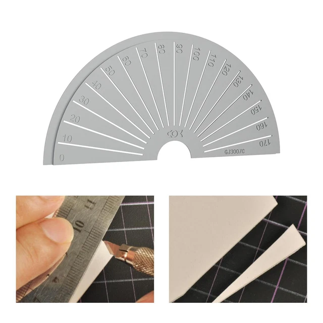 Scribing Template Ruler Painting Drawing for Collections Prop Animations Toy