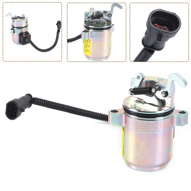 Engine Stop Shutdown Solenoid Valve Stopmagnet Absteller Abstellmagnet F2 F3 F4