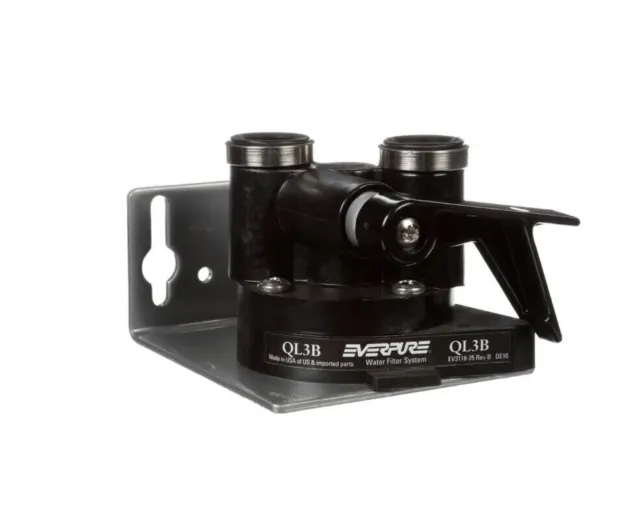 Everpure QL3B Filter Head with Mounting Bracket 3/8" FPT