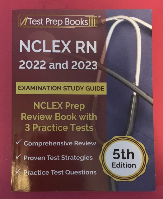 NCLEX RN 2022 and 2023 Examination Study Guide by Joshua Rueda 50.00