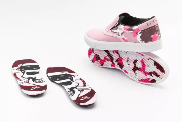 vans nere intrecciate