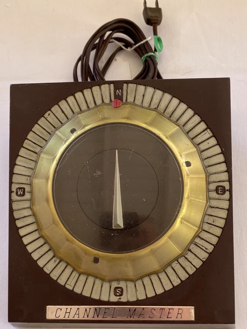 VINTAGE CHANNEL MASTER Crown Antenna Rotator Model 9524 C 60 Cycles £15 ...