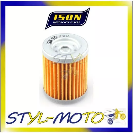 Filtro Aceite Motor ISON 972 = Hiflo HF972 Yamaha YP 400 R X-Max 2015