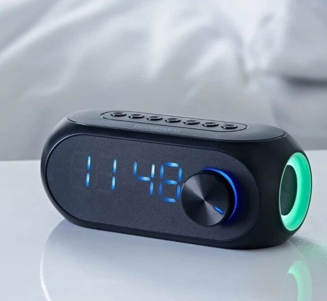 GOODMANS ALARM CLOCK with Bluetooth Speaker £24.00 PicClick UK