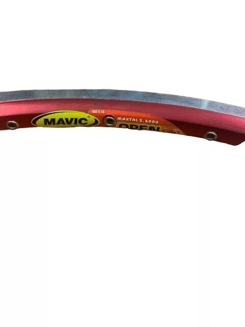 Cerchio 28'' Bici Corsa Mavic Open Pro 32F Copertoncino Rosso