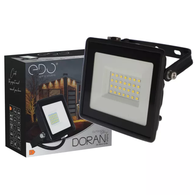 Projecteur LED extérieur étanche DORAN 20W 4000K IP65 EDO SOLUTIONS