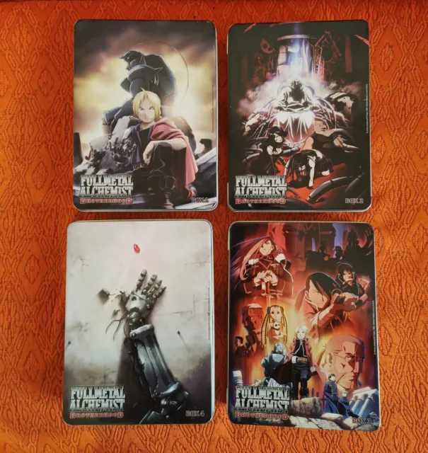 Brotherhood DVD serie completa Fullmetal Alchemist 4 box Dynit Limited Edition